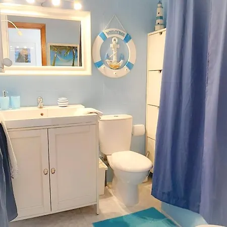 Welcoming With Pool - 65 M² - Costa Del Silencio 아파트